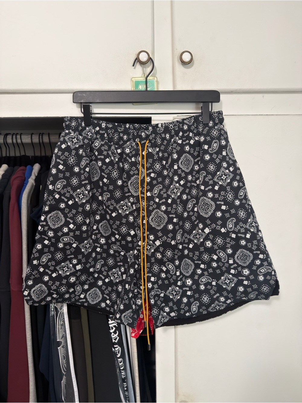 Rhude bandana paisley shorts